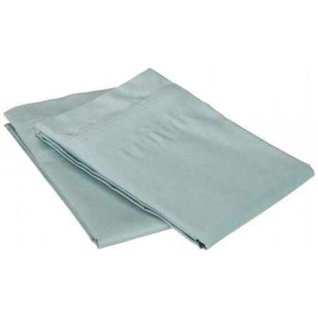 IMPRESSIONS BY LUXOR TREASURES Egyptian Cotton 650 Thread Count Solid Pillowcase Set King-Teal 650KGPC SLTL